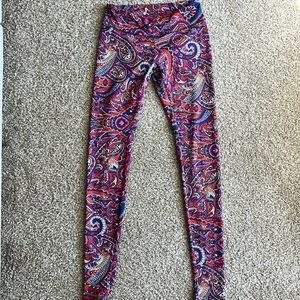 Kira Grace paisley leggings. Like new, never worn.
